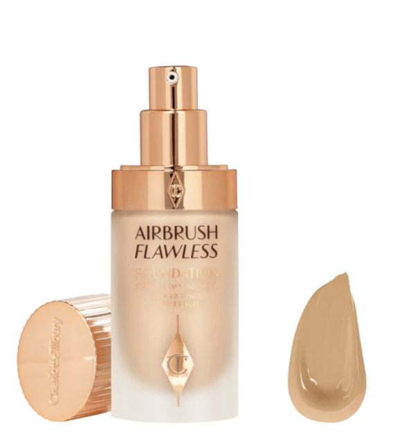 کرم پودر شارلوت تیلبری مدل AIRBRUSH FLAWLESS شماره 5.5 حجم 30 میلی لیتر