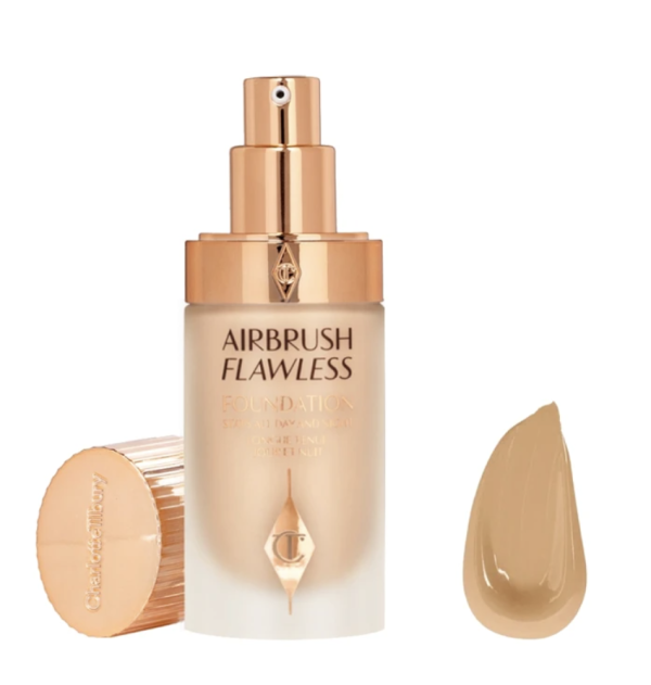 کرم پودر شارلوت تیلبری مدل AIRBRUSH FLAWLESS شماره 5.5 حجم 30 میلی لیتر