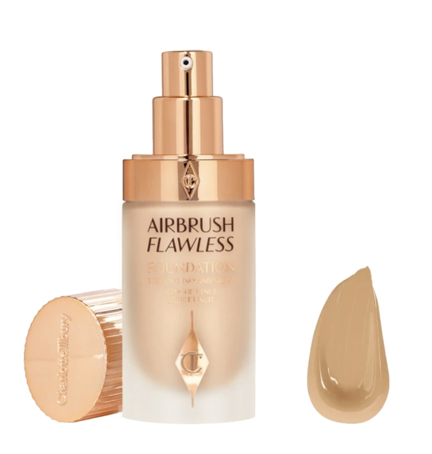 کرم پودر شارلوت تیلبری مدل AIRBRUSH FLAWLESS شماره 5.5 حجم 30 میلی لیتر