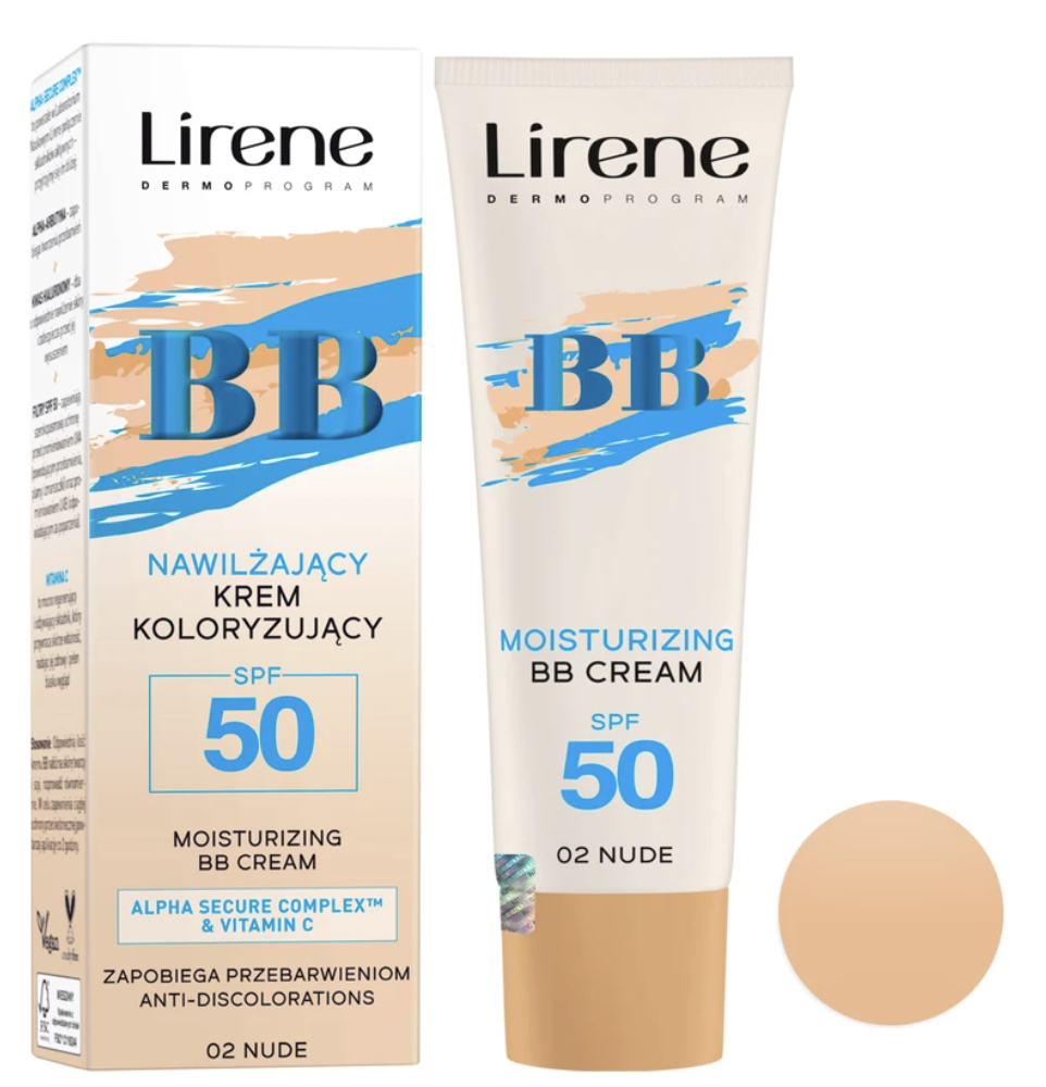 کرم پودر BB لایرن مدل Fusion Water شماره 02 حجم 30 میلی لیتر